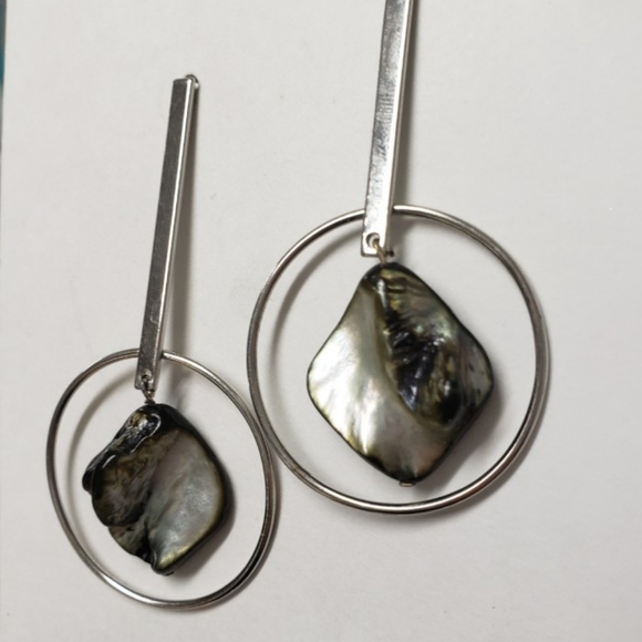 Contemporary Earrings - Picture 3 of 3
